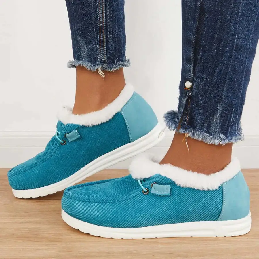 Fur Sneakers - Perfect for this late season!