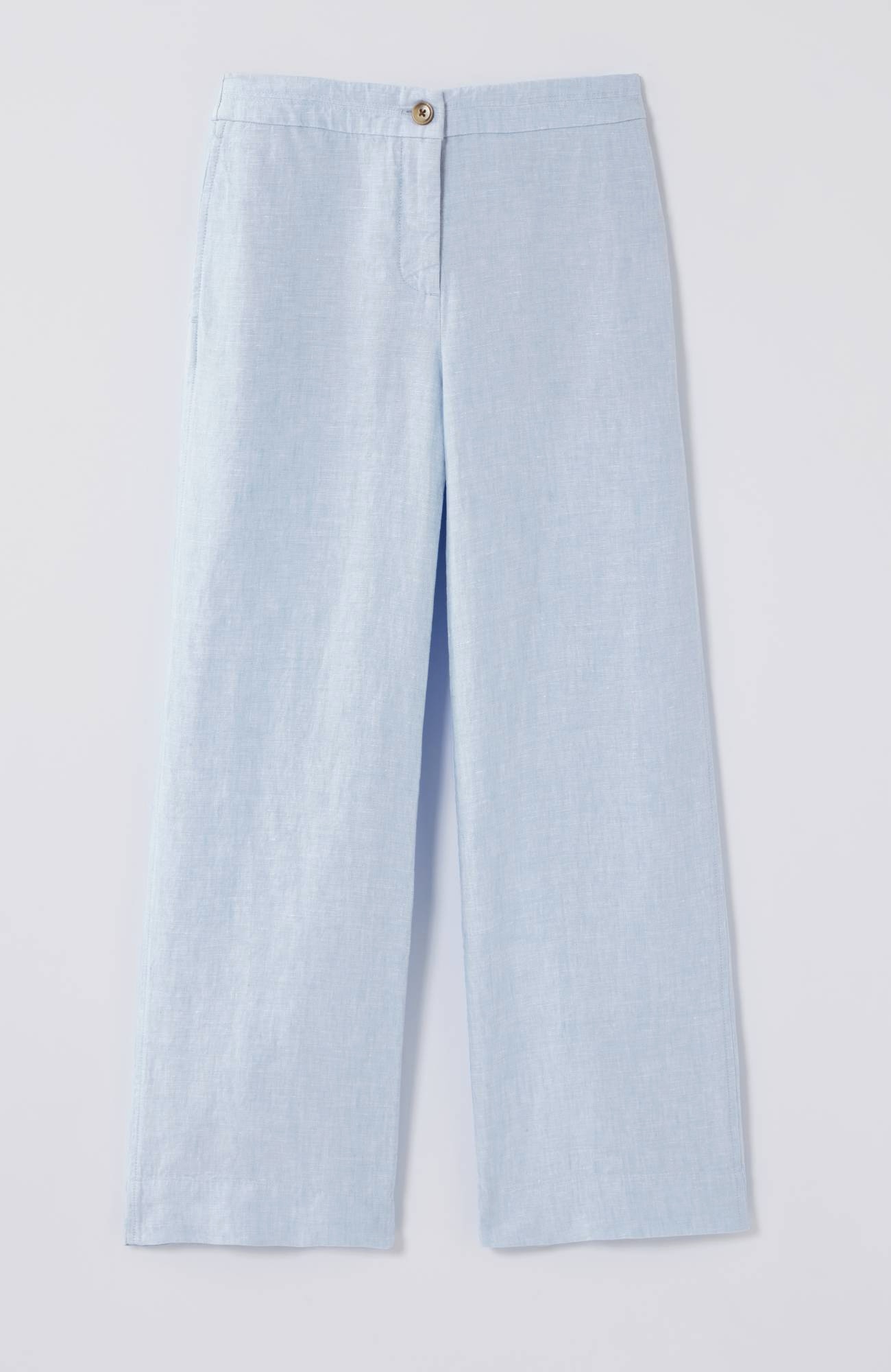Easy Linen Wide-Leg Crops