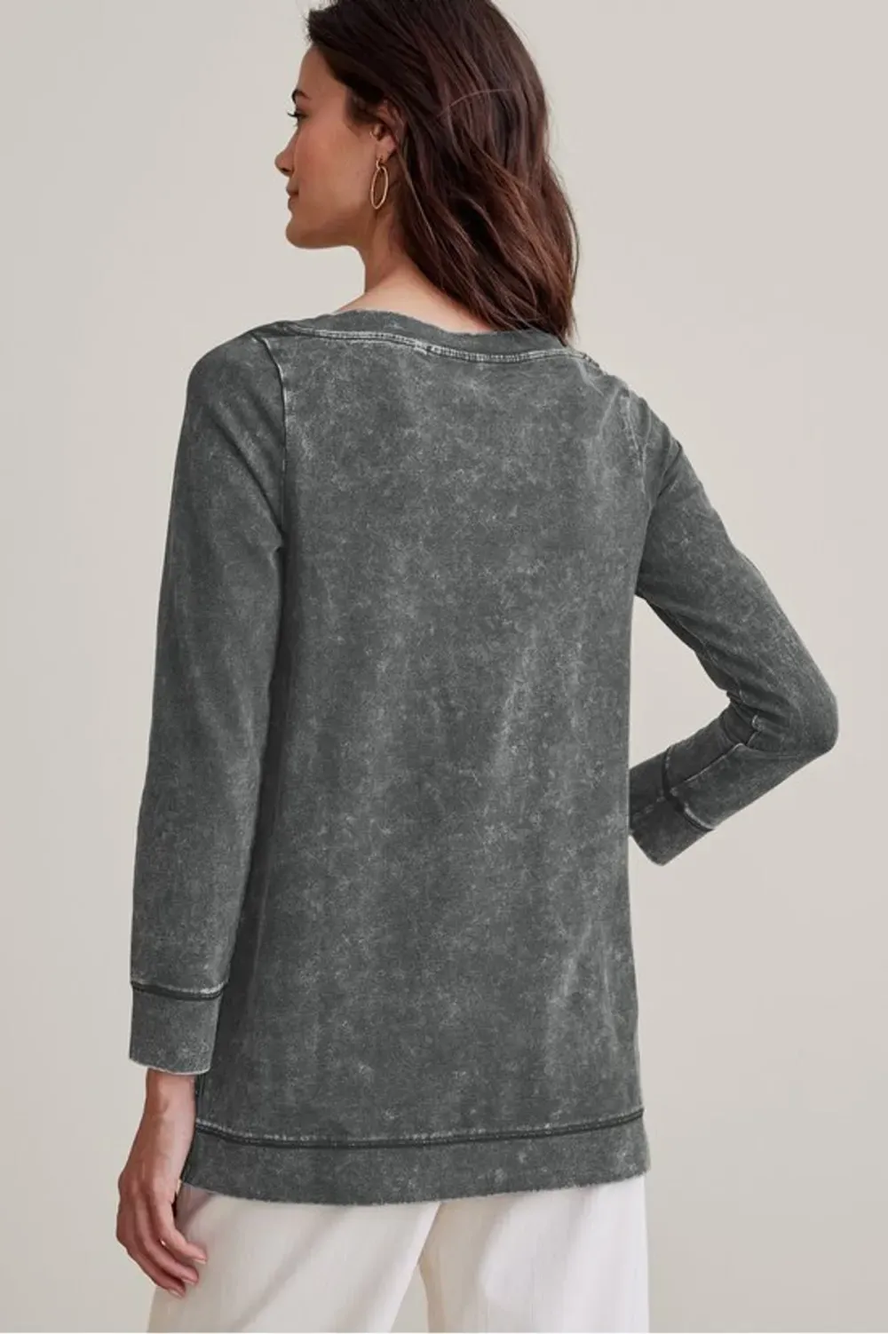 Colorful Washed Make It Snappy Tunic