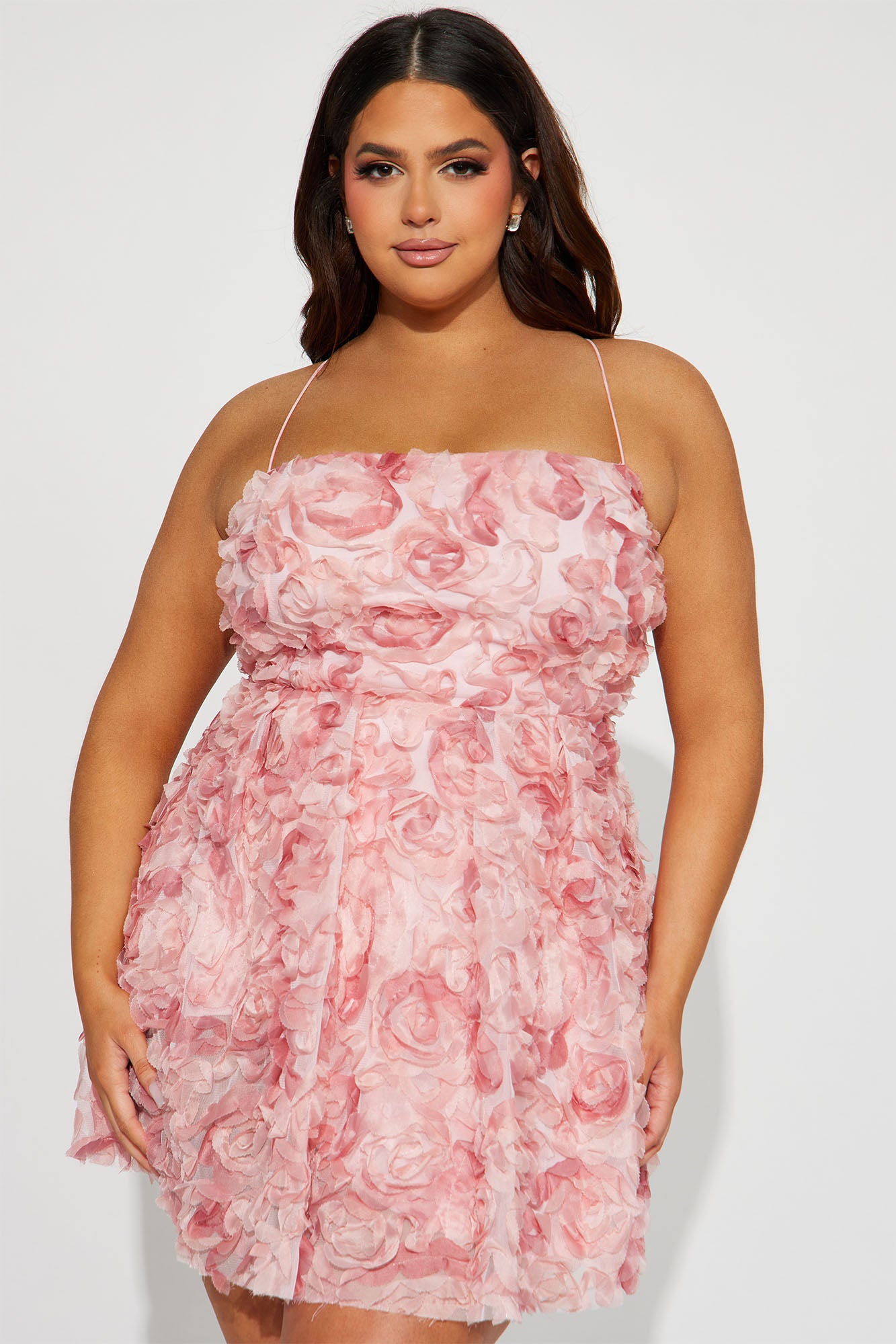 Flower Baby Mini Dress - Pink