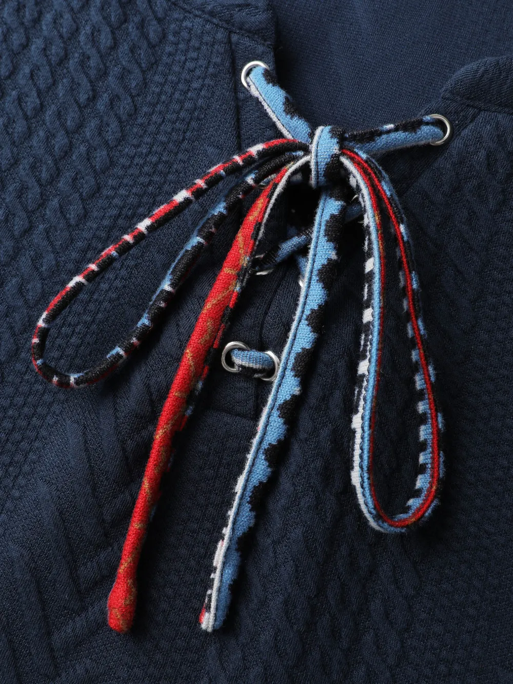 Color Contrast Stripes Raglan Sleeve Sweatshirt