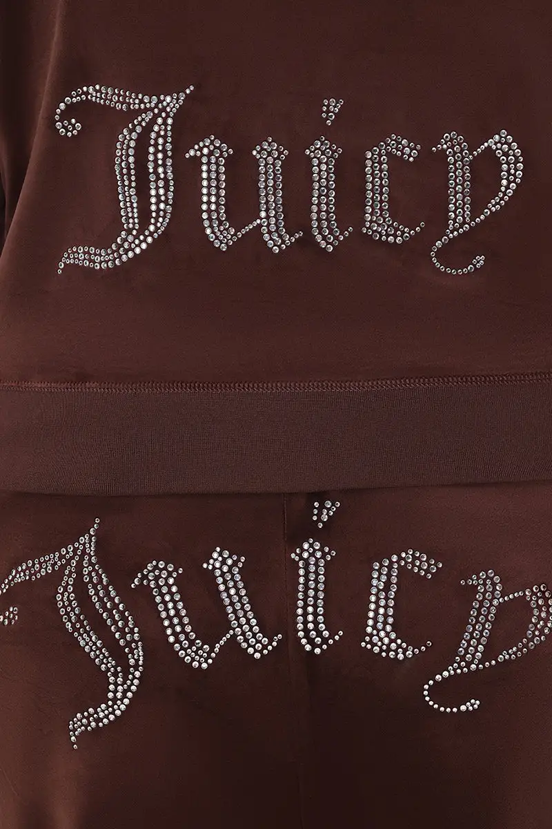 Plus-Size OG Big Bling Velour Hoodie