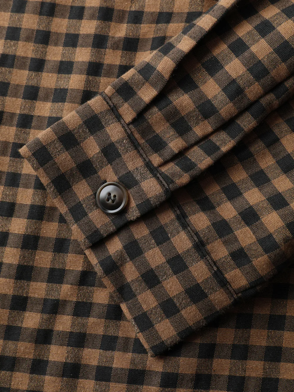 Checkered Button-Down Shirt
