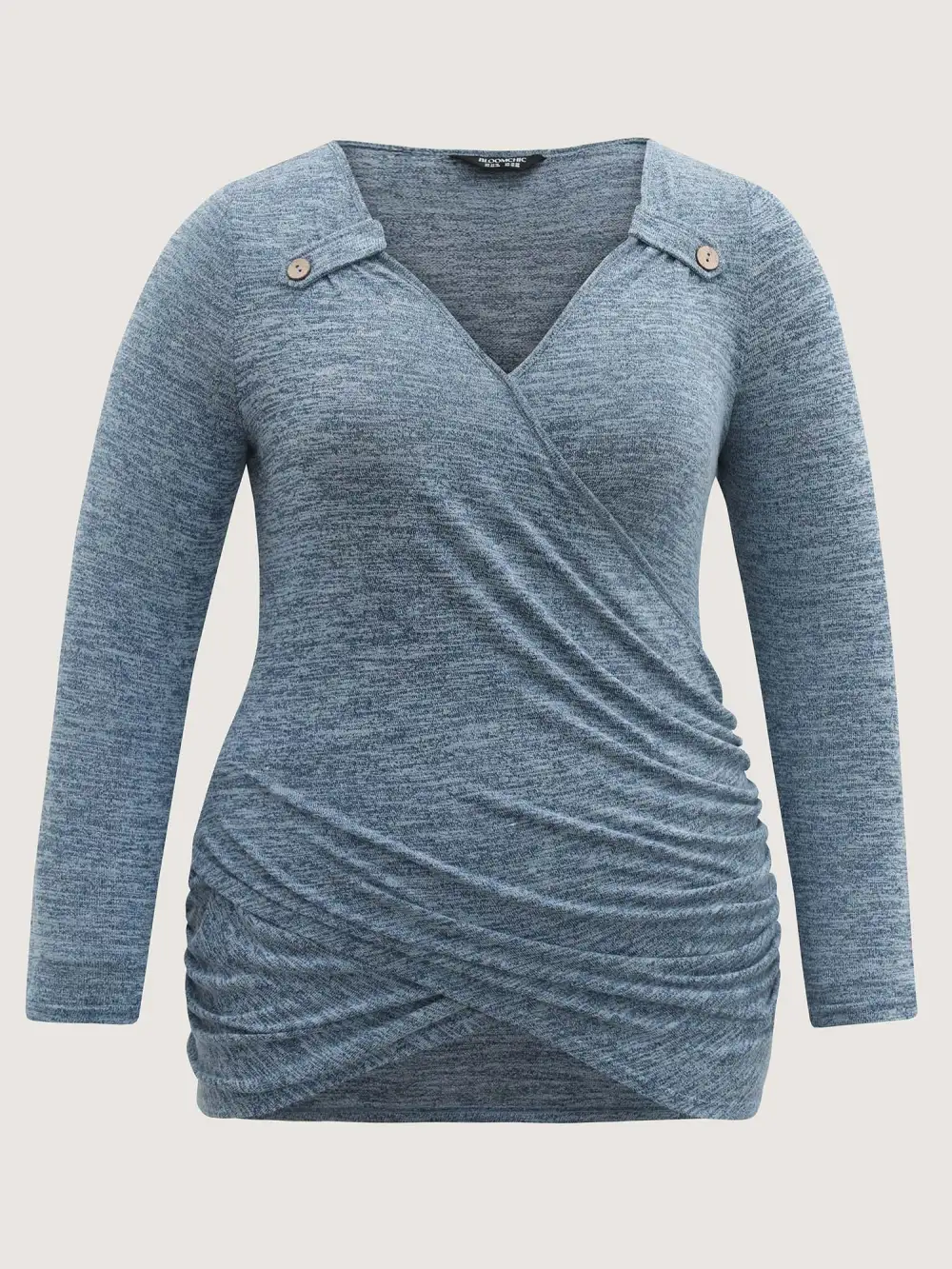 Super Stretchy Supersoft Wrap-Around T-Shirt