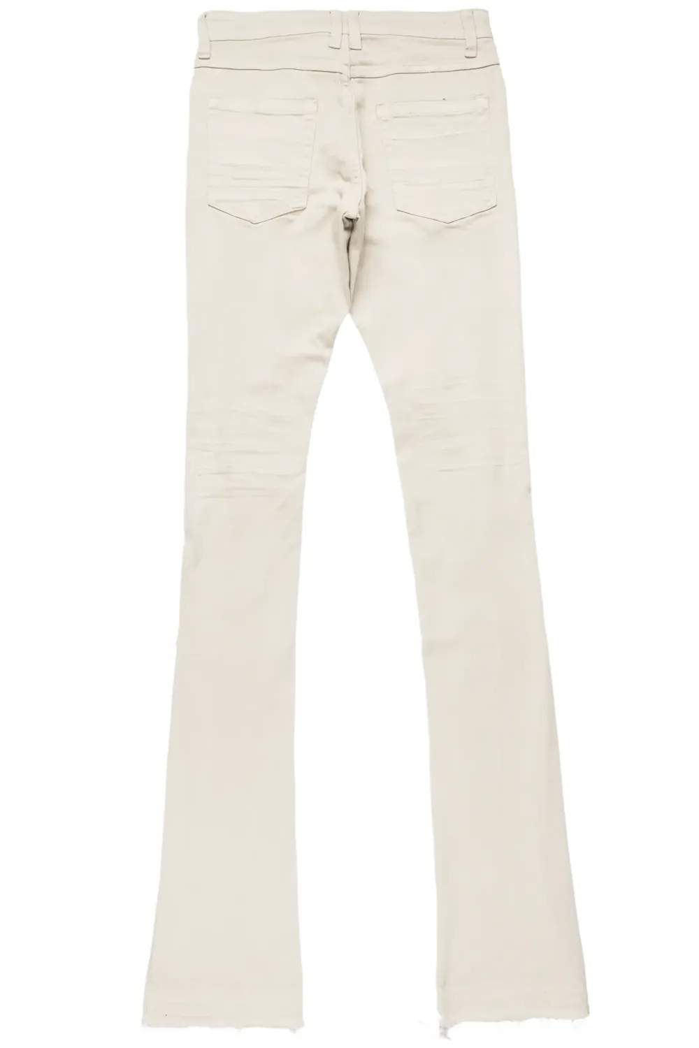 Badal Sand Super Stacked Flare Jean