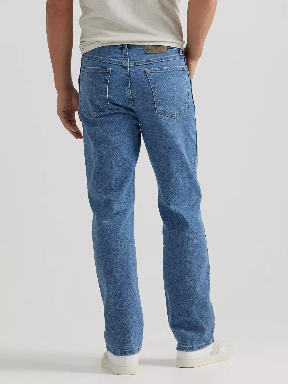 WRANGLER COMFORT SOLUTIONS SERIES COMFORT FIT JEAN IN DARK FLEX