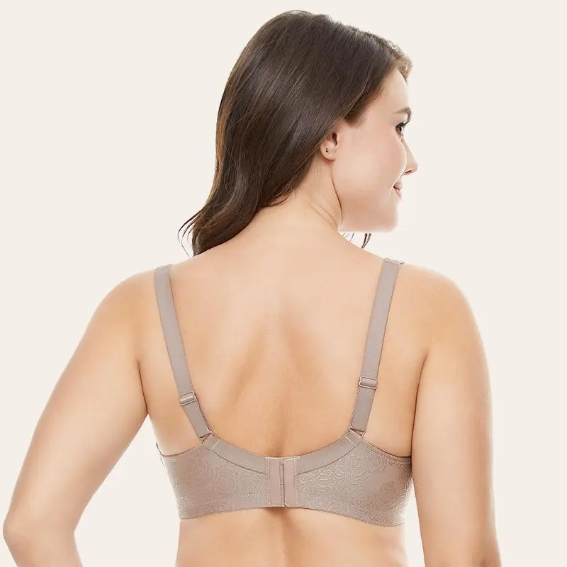 Full Coverage Minimizer Wire-free Seamless Bra