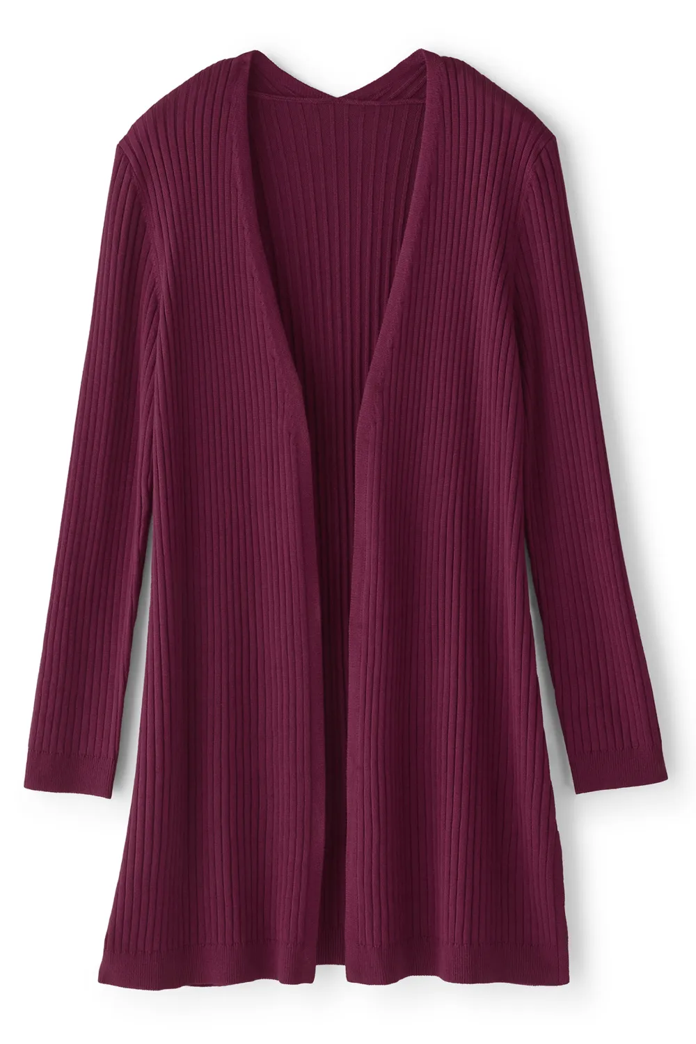Soft Essential™ Ribbed Long Cardi