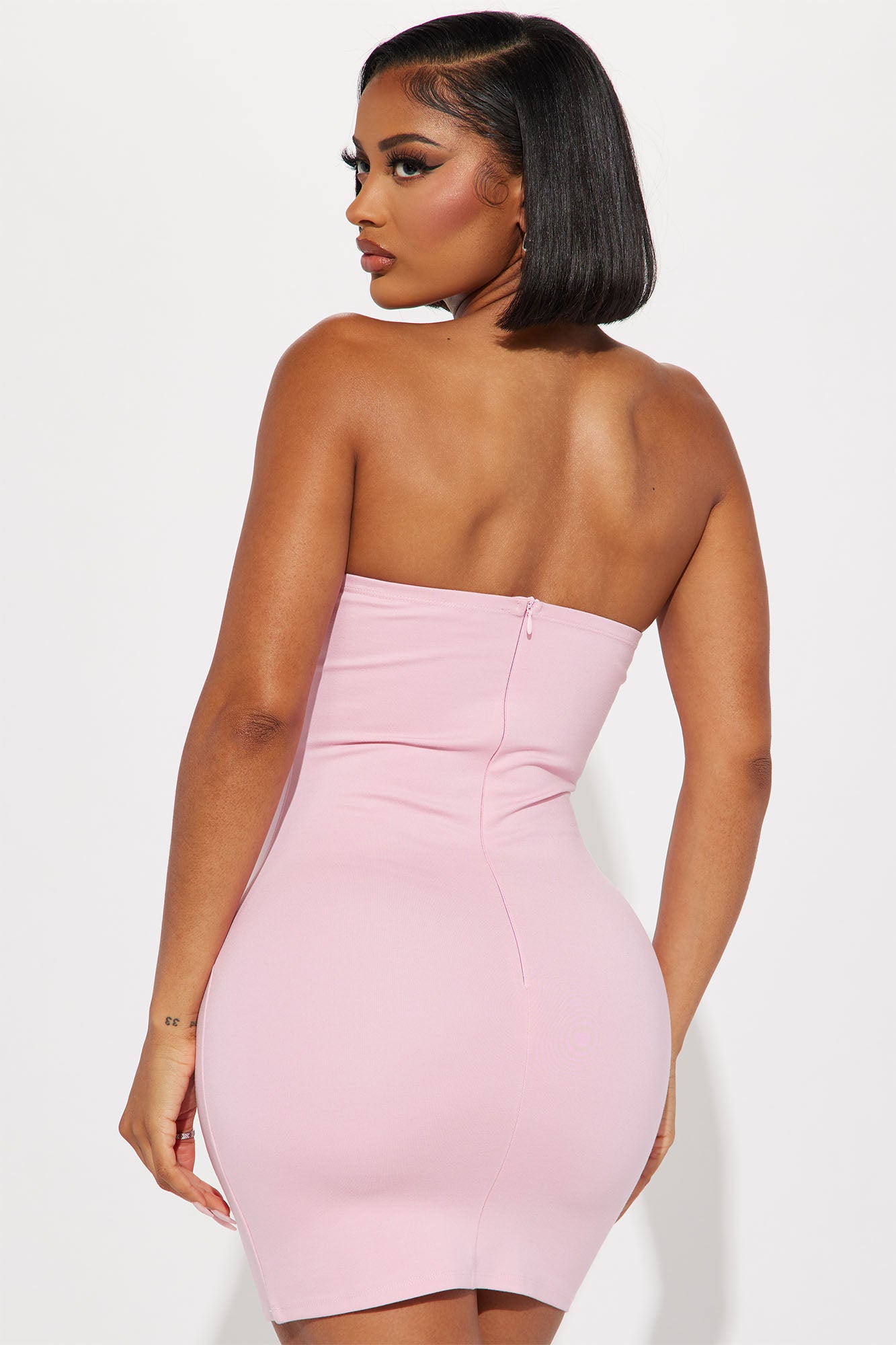 Natalia Ponte Mini Dress - Pink