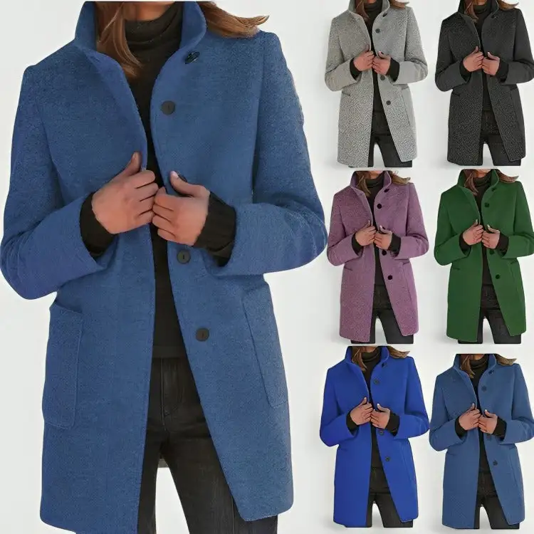 Marisse | Classic Wool Blend Coat
