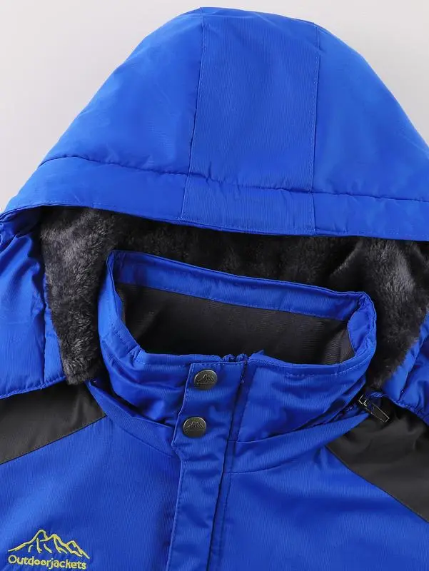 Men's Winter Skiing Jackets Water Resistant Fleece Coats