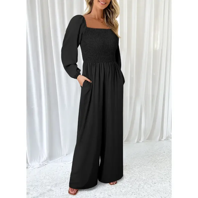 Women's Casual Loose Overalls Jumpsuits