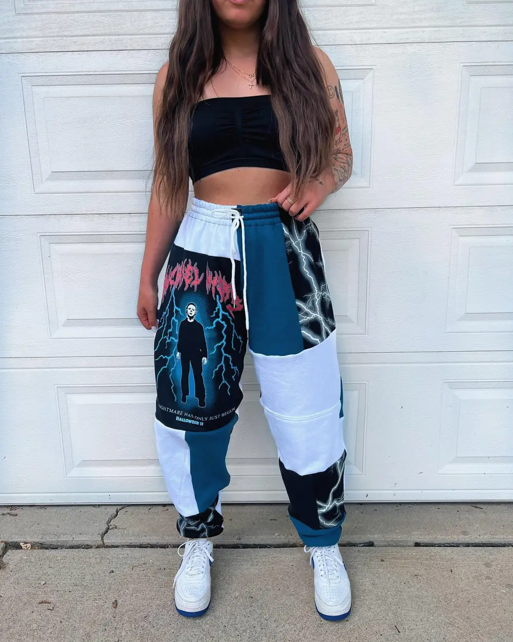 Sweatpants how perfect and cozy piece for your Halloween day