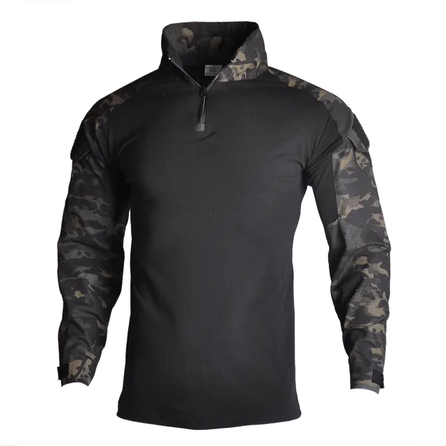 Tactical Camouflage Military Uniform Clothes Suit Men US Army clothes Military Combat Shirt + Cargo Pants Knee Size 8xl