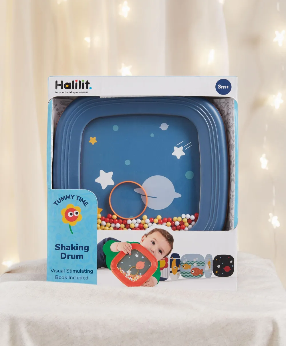 Halilit Tummy Time Shaking Drum