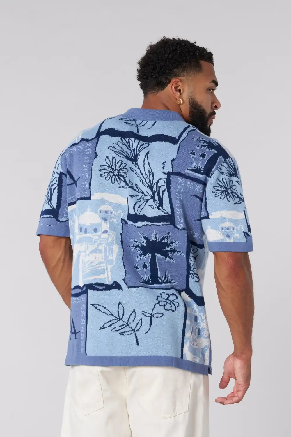 4081 - Knitted button up Shirts