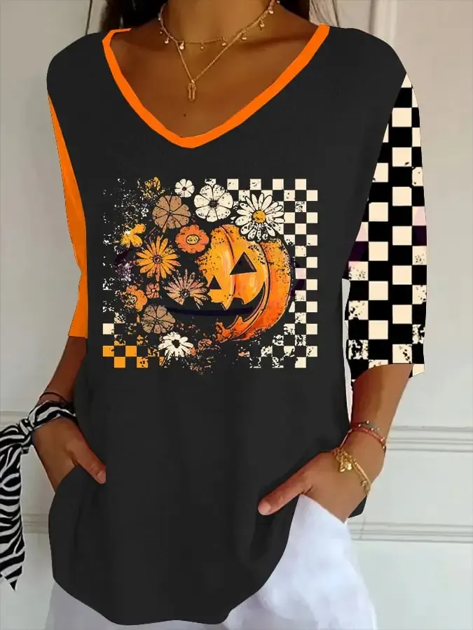 Women's Casual Autumn Style  Knitted T-shirt