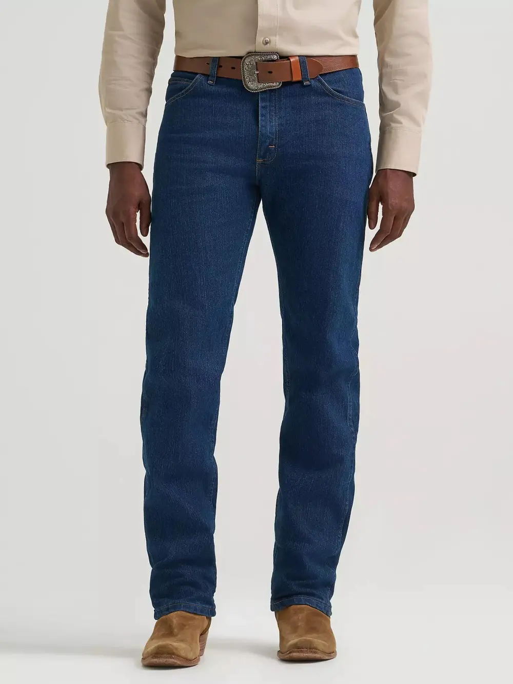 PREMIUM PERFORMANCE COWBOY CUT ADVANCED COMFORT WICKING REGULAR FIT JEAN IN VINTAGE STONE