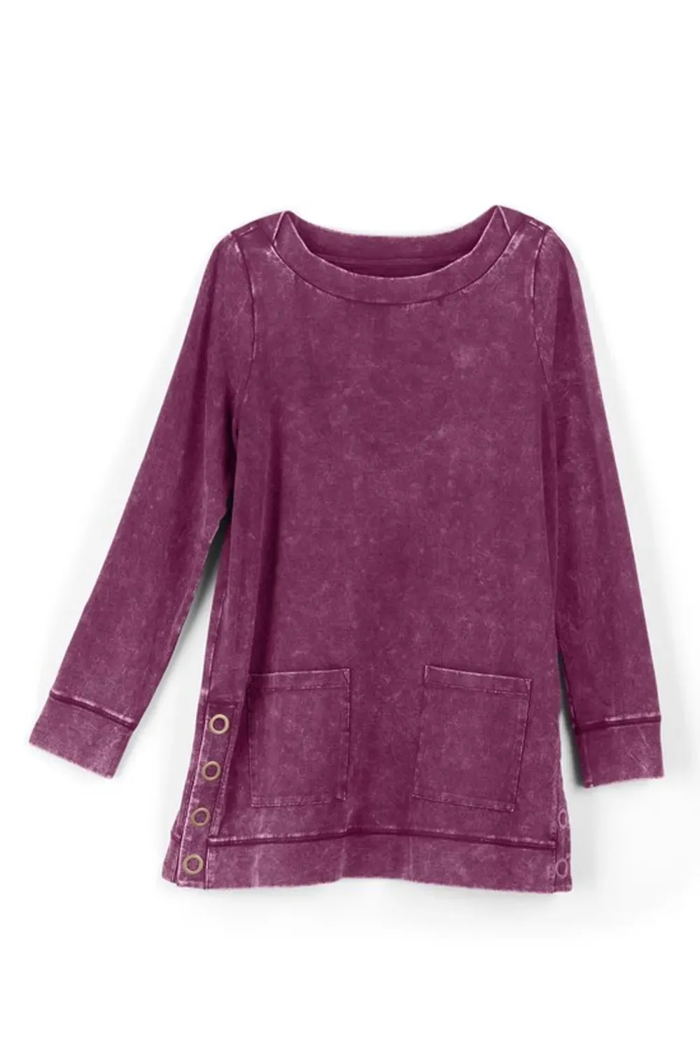 Colorful Washed Make It Snappy Tunic