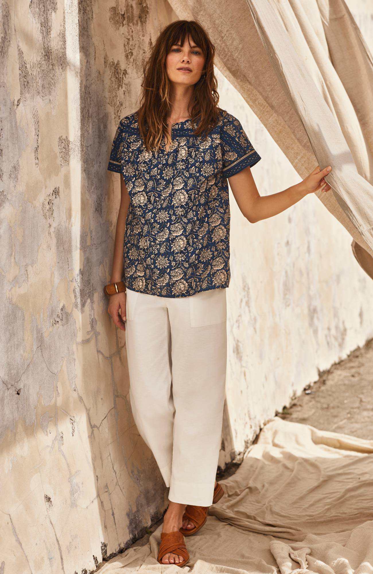 Pure Jill Cropped Trousers