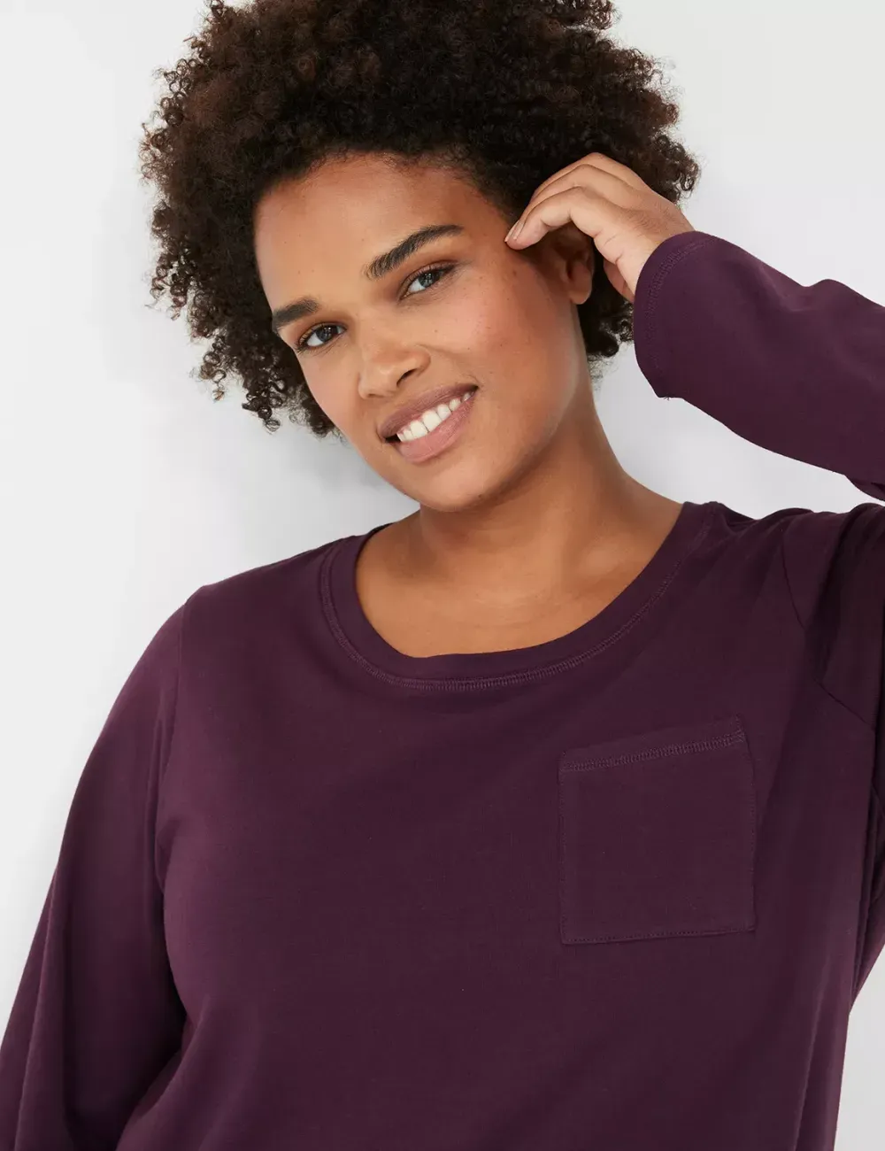 Comfy Cotton Pocket Tee & Pant PJ Set