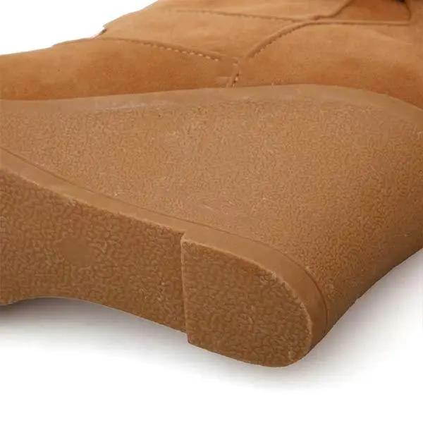 Women'S Round Toe Wedge Snow Boots 88992763C