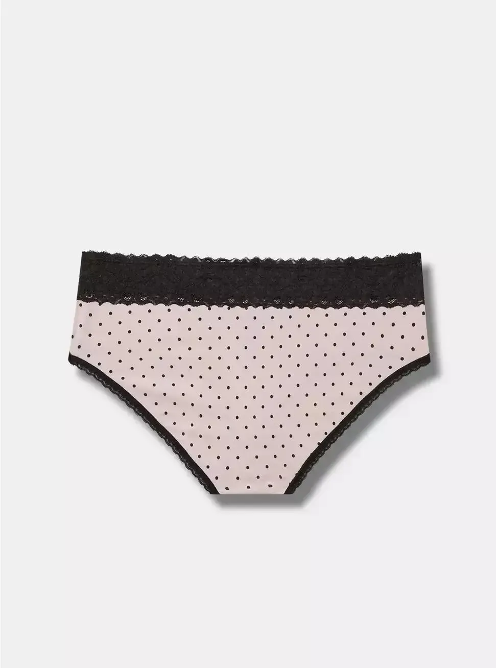 5 PACKS COTTON MID RISE HIPSTER LACE TRIM PANTY