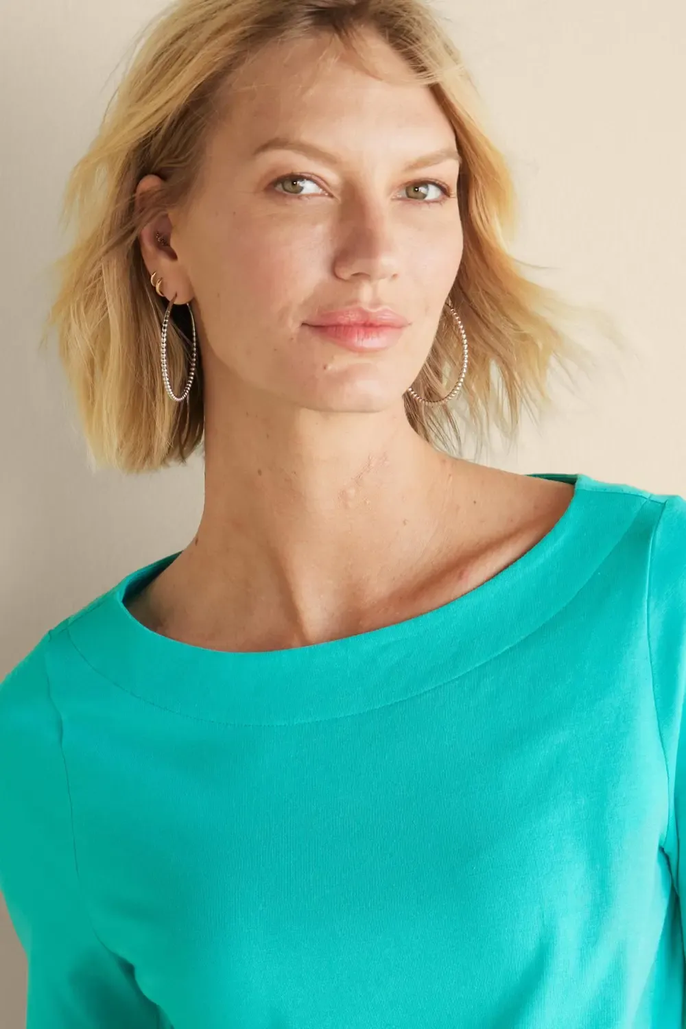 SoftEssentialâ¢ Pima Long Sleeve Tee I