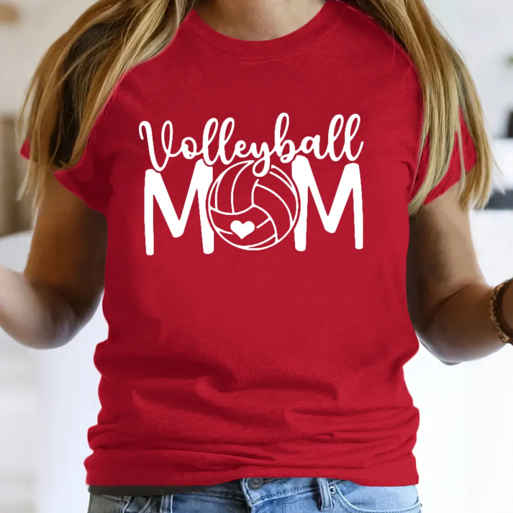 Volleyball Mom Shirt, Volleyball Tshirt, Game Day Shirt, Cool Mom Shirt, Sports Shirt, Gift for Mom, Volleyball Tees