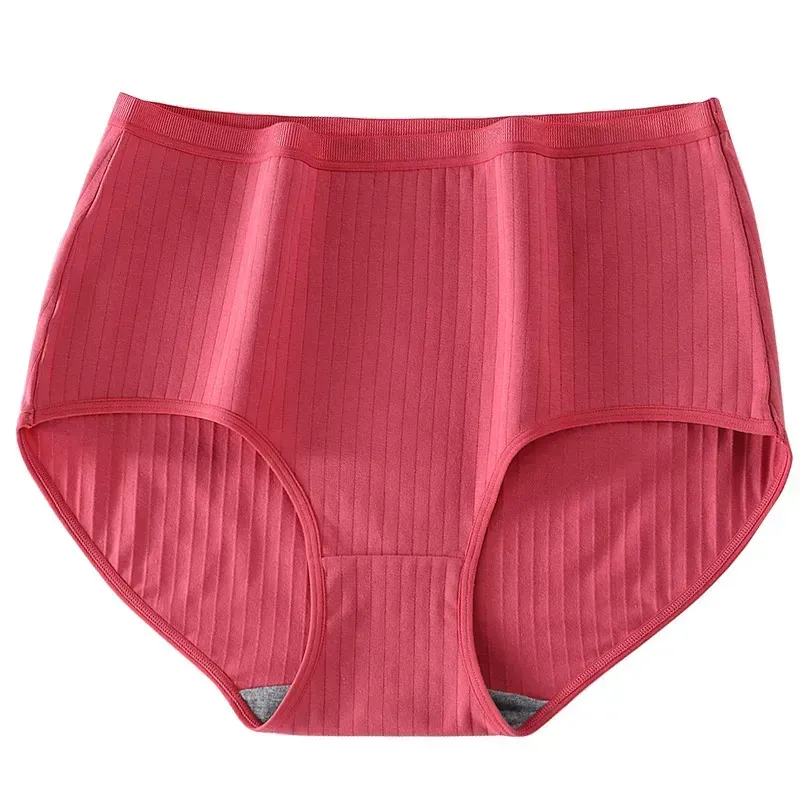Plus Size High Waist Leak Proof Cotton Panties