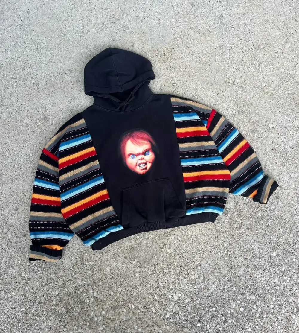 Black hoodie how perfect and cozy piece for your Halloween day