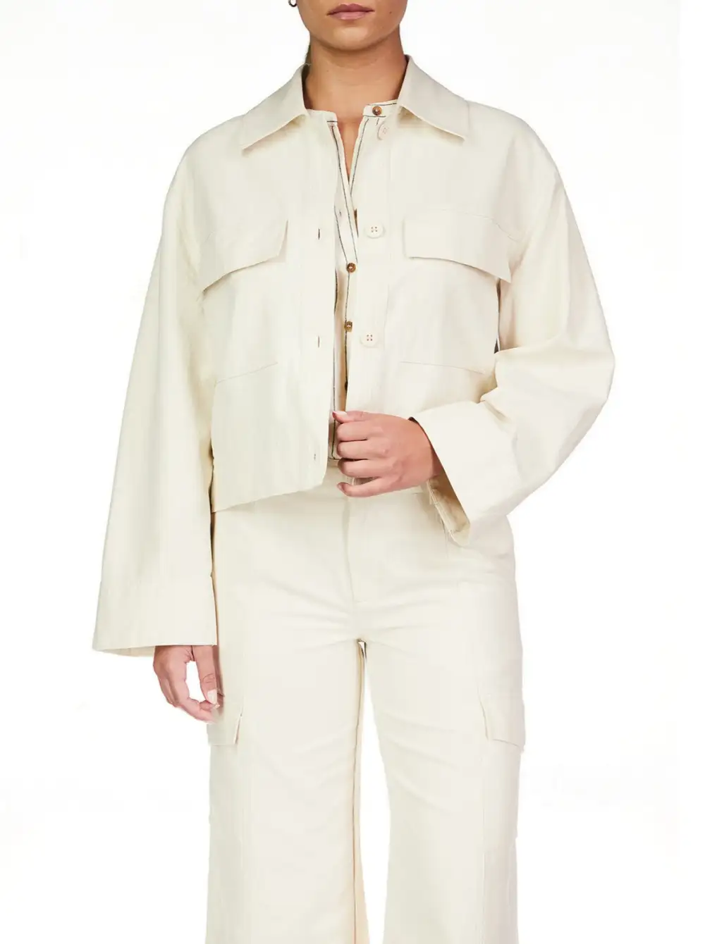 Lila Canvas Jacket