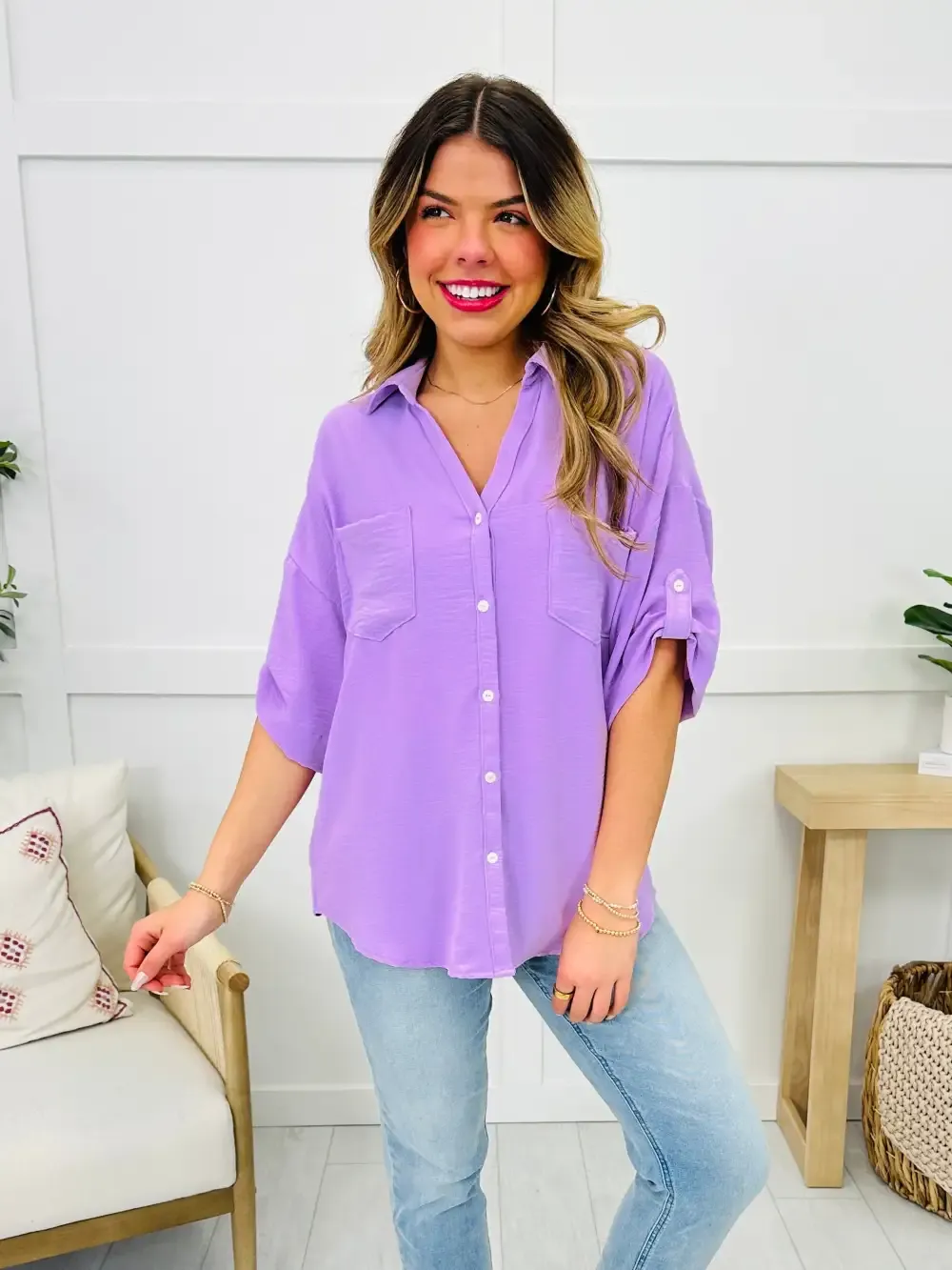 The Perfect Pocket Top- Multiple Colors!