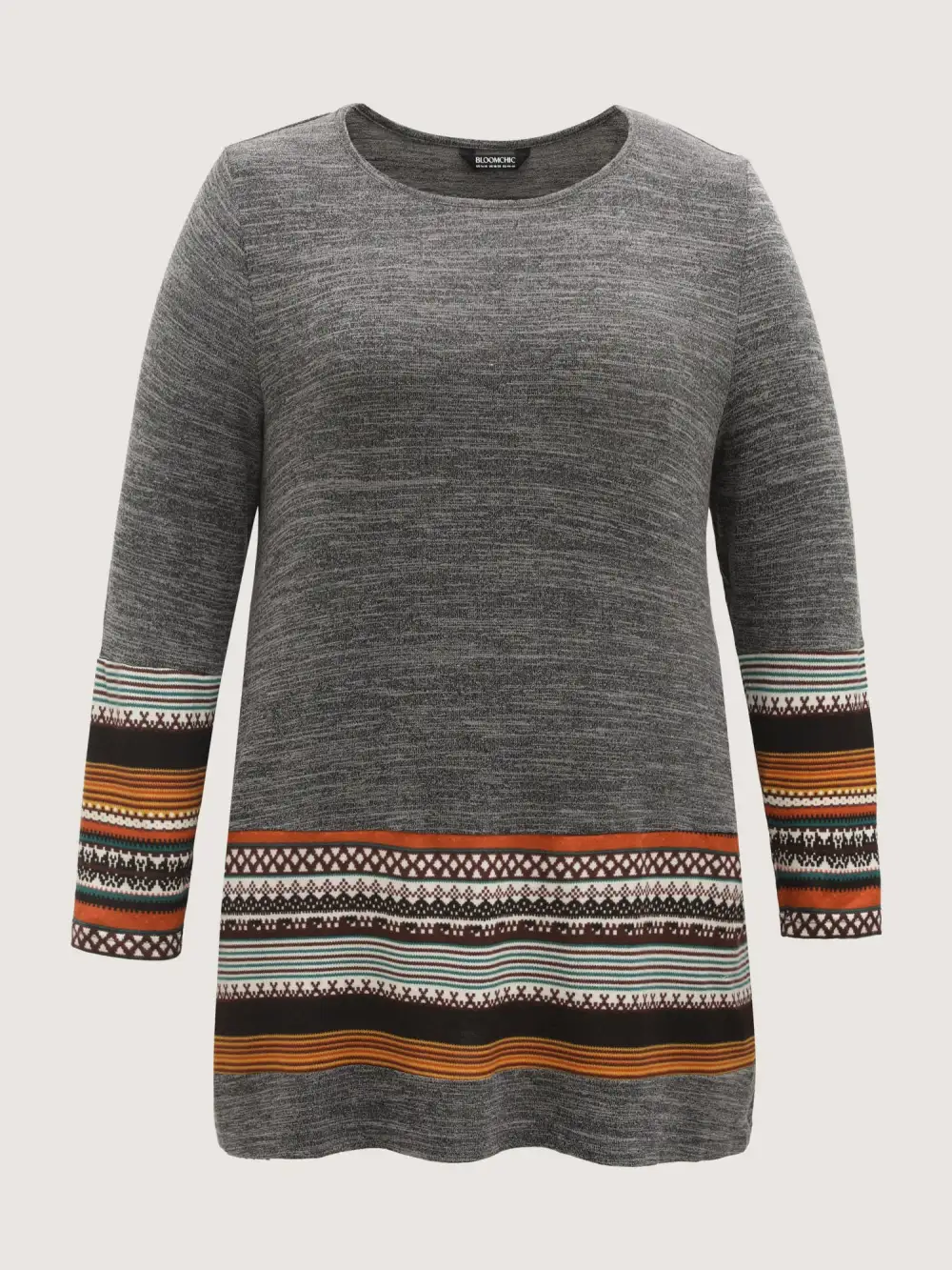 Tunic Boho Print Pocket T-shirt