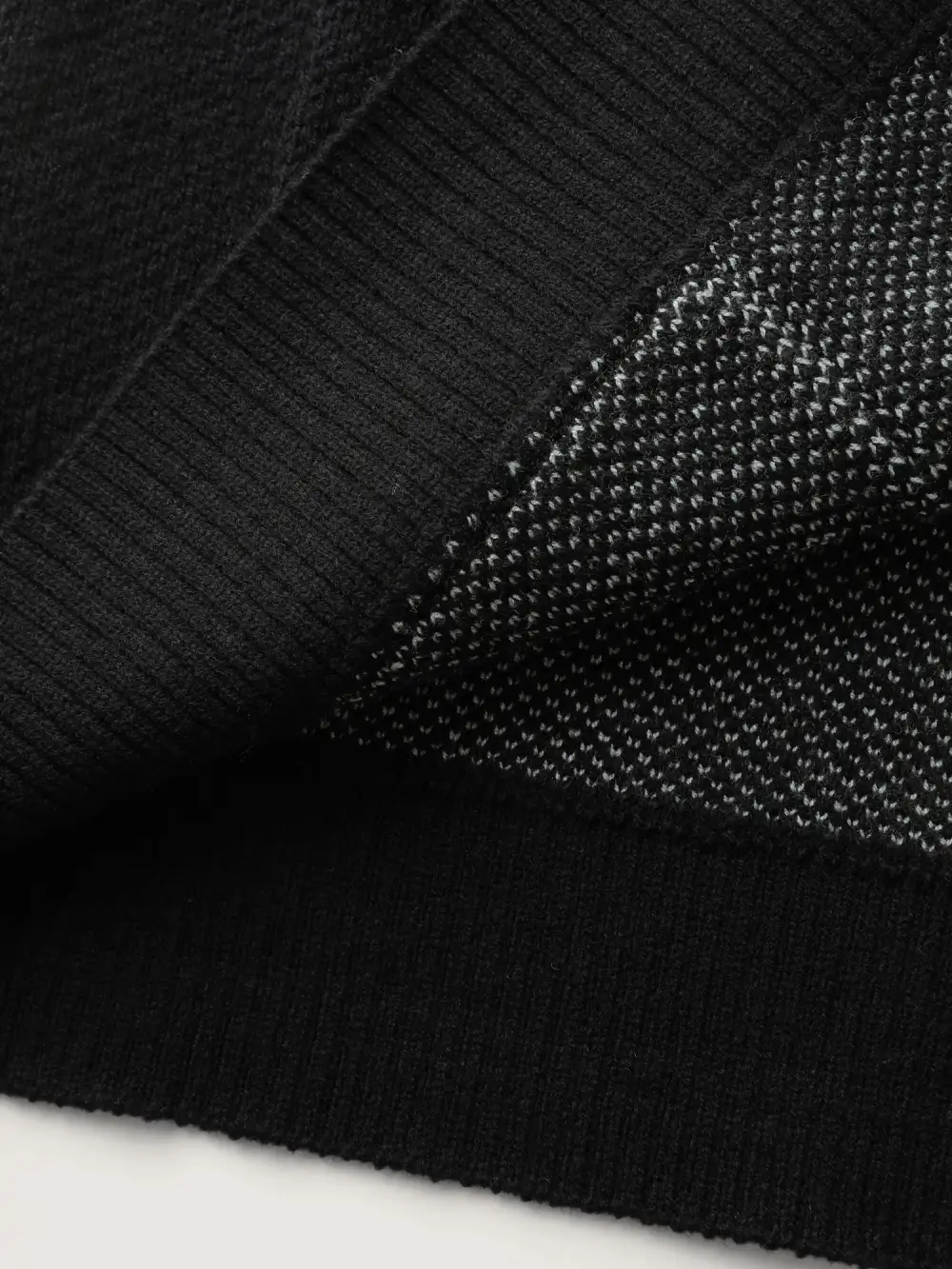 Butterfly Jacquard Pattern Knit Cardigan