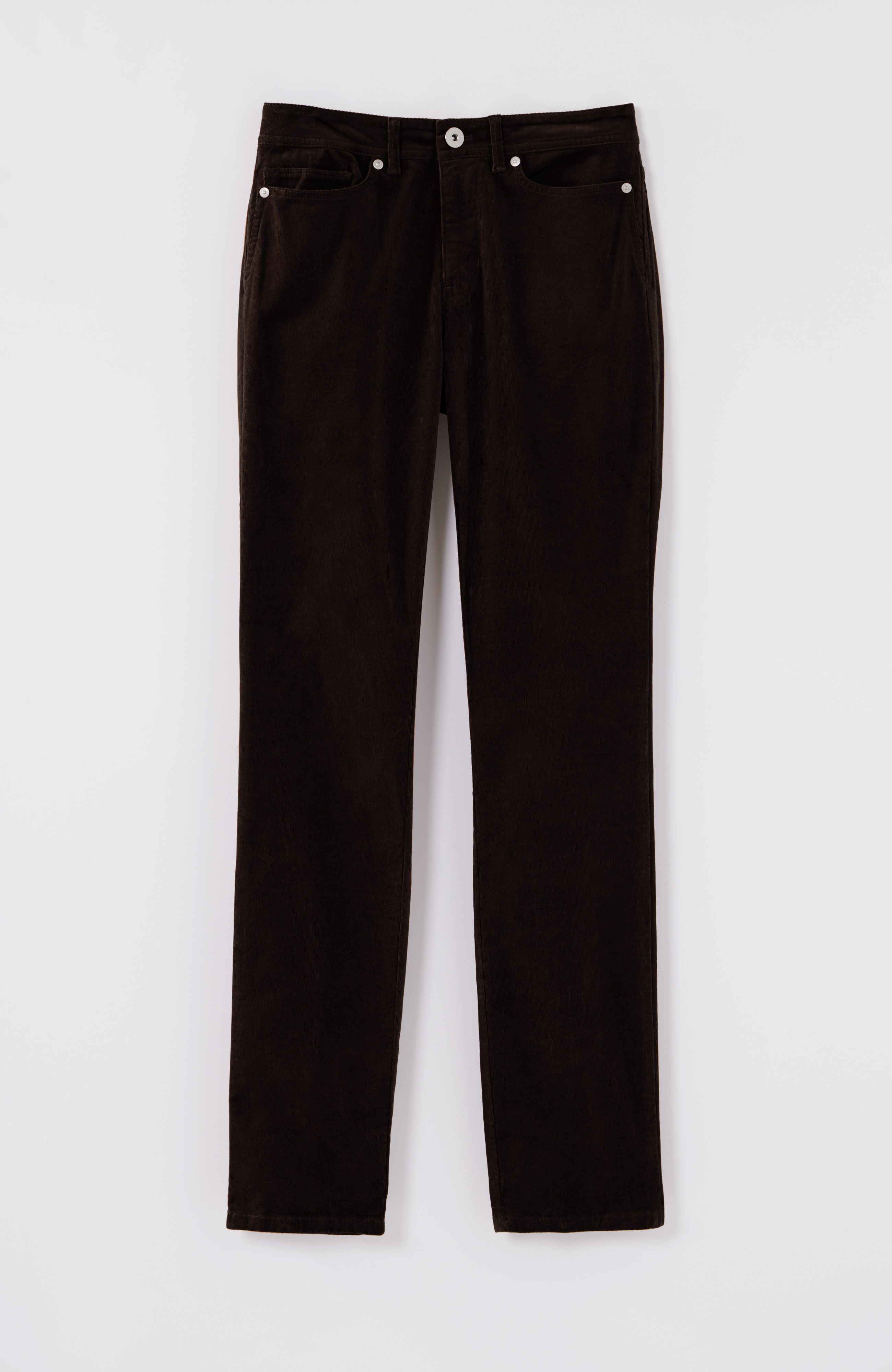 Authentic Fit Slim-Leg Corduroy Pants