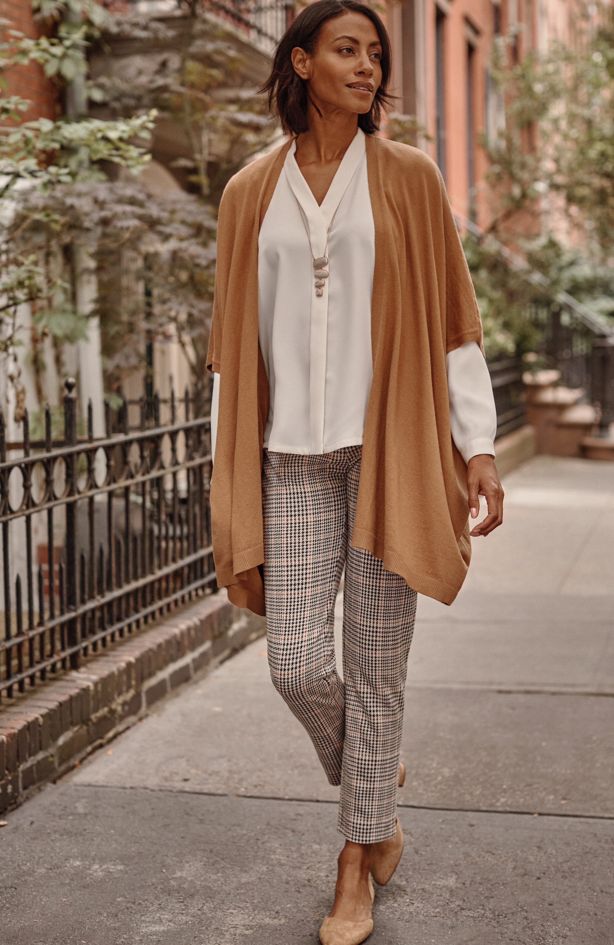 Wearever Smooth-Fit Jacquard Slim-Leg Pants