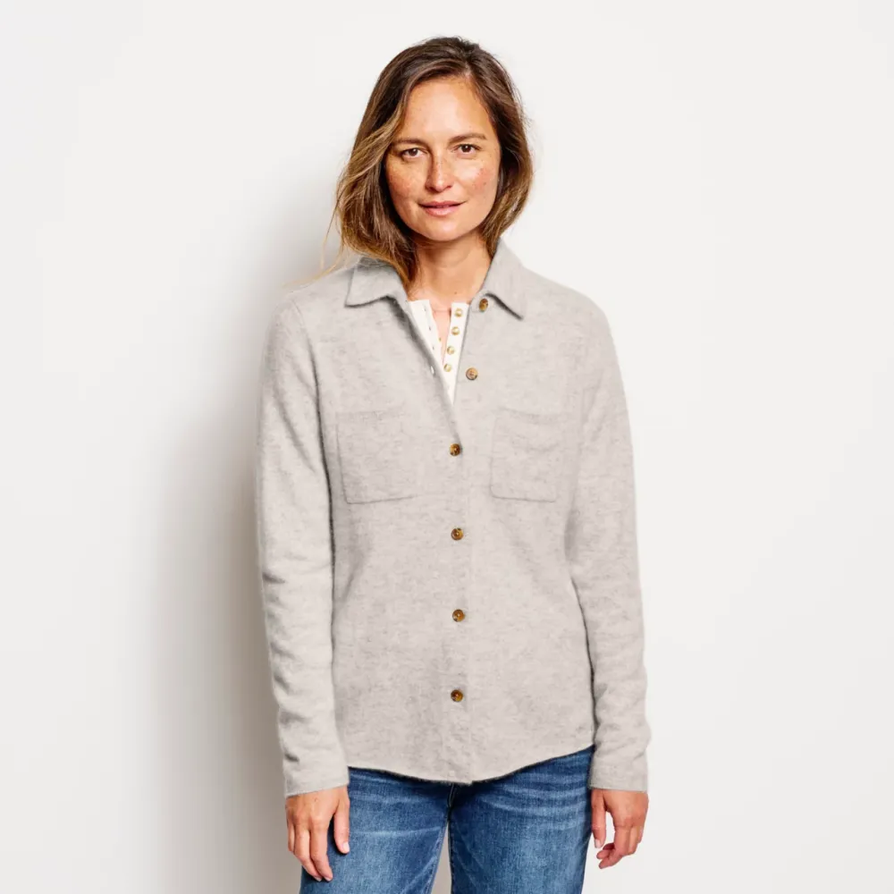 Boiled Cashmere Sweater Jacket