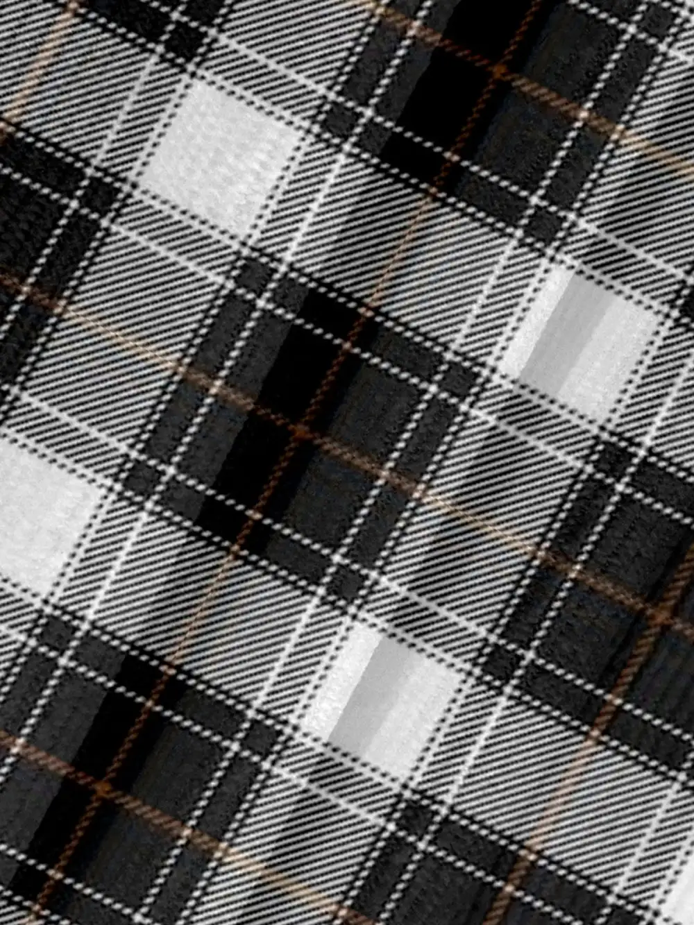 Men's Corduroy Geometric Retro Print Shirt Jacket