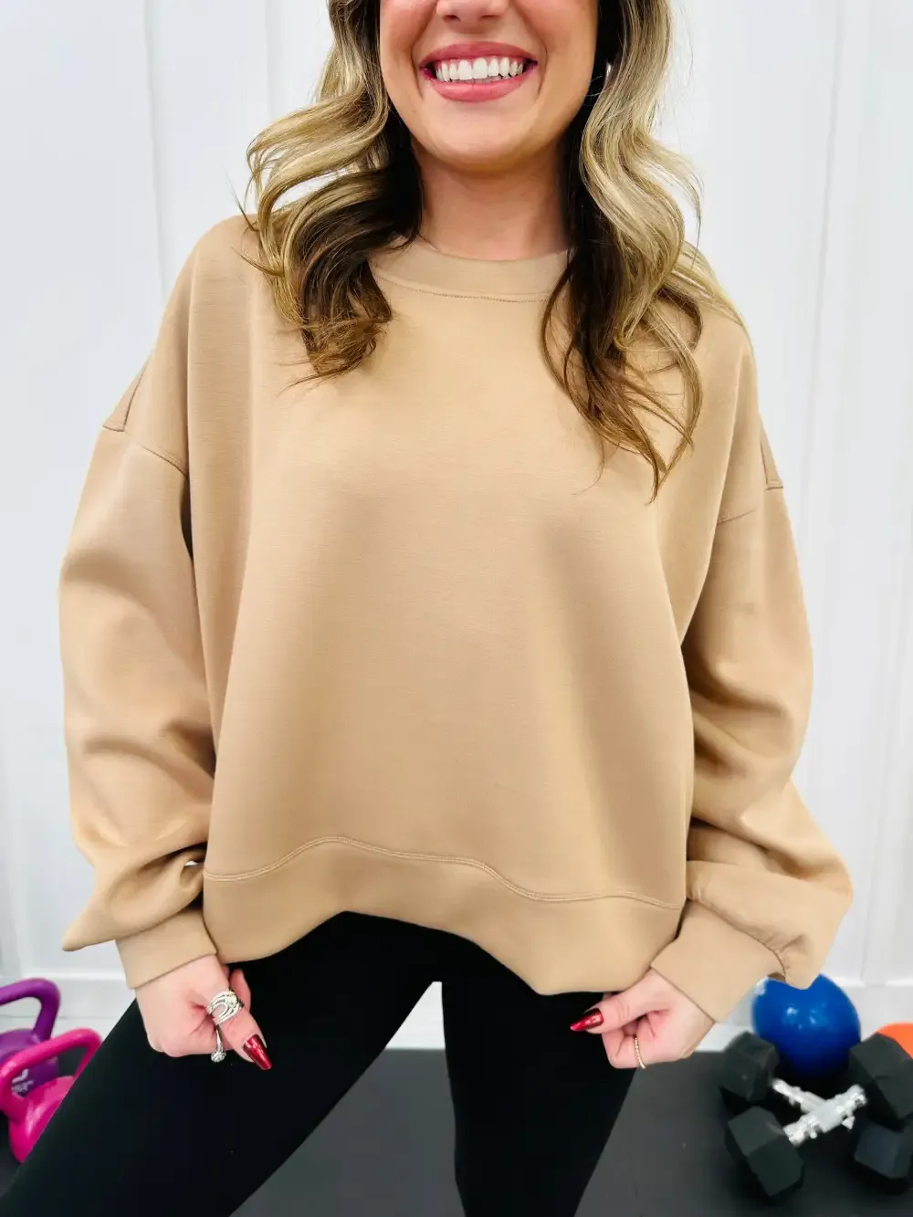 REG/CURVY MOCO Exclusive Super Scuba Crewneck- Multiple Colors!