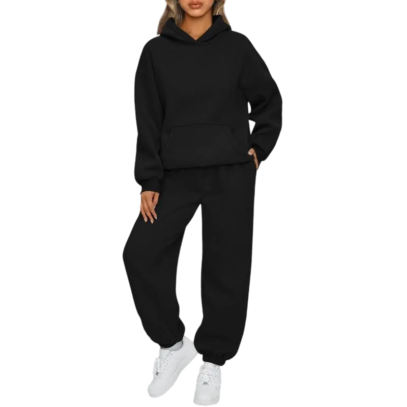 Womens 2 - Piece Lounge Hoodie & Sweatpants Set