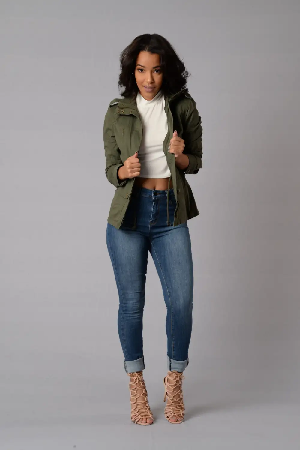 Combat Jacket - Olive