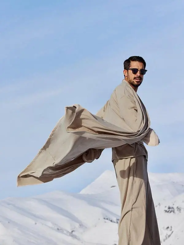 Men's Sets Soft Stretchy Simple 3 Piece Set Suit Set Soft Stretchy Ensemble Versatile Casual Combo