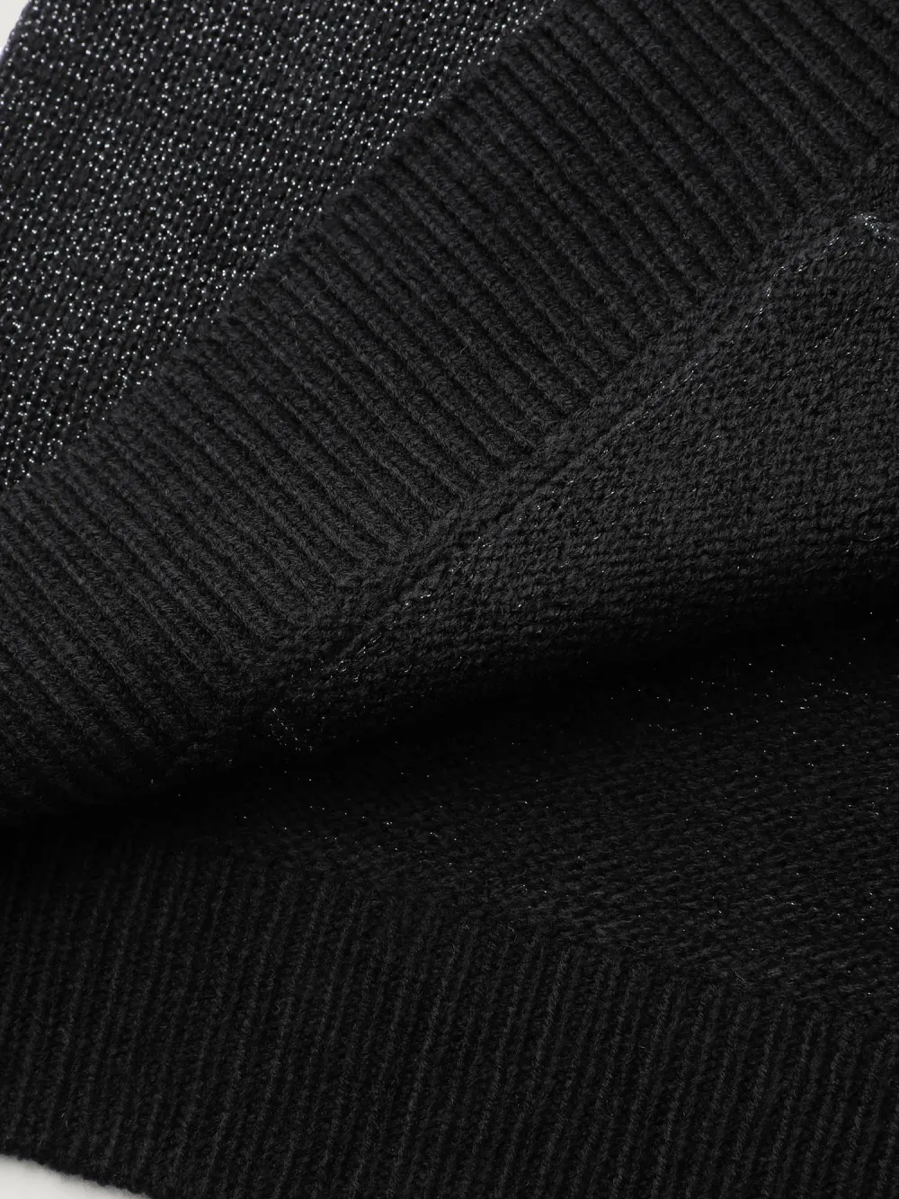 Patch Pockets Textured Button Knit Cardigan