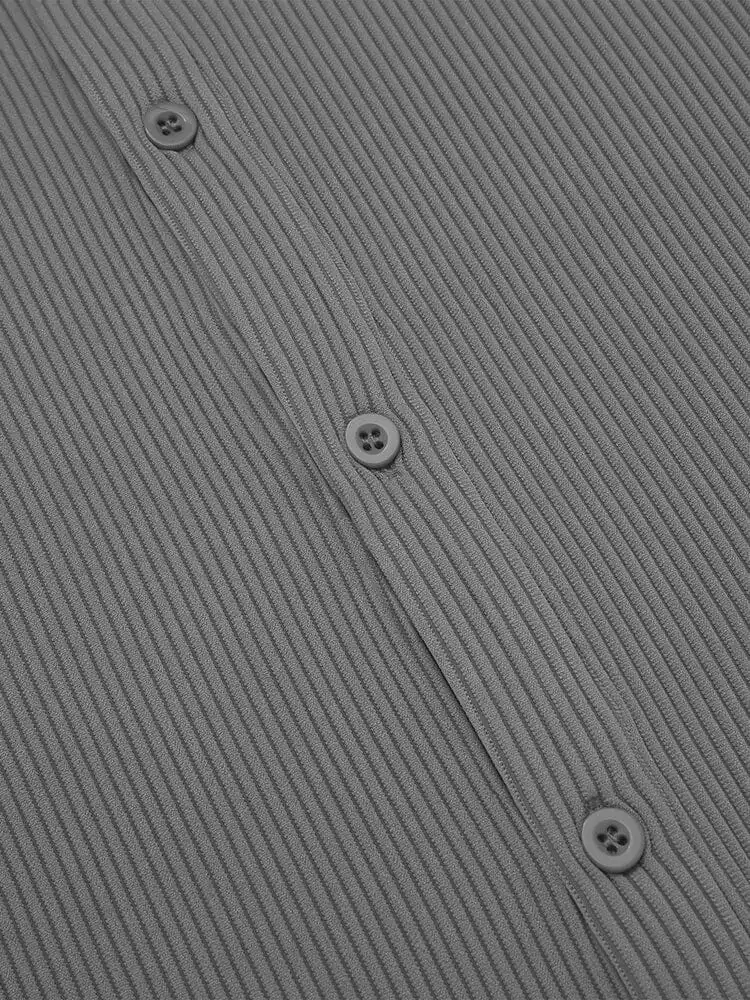 Casual Loose Fit Shirt Sets