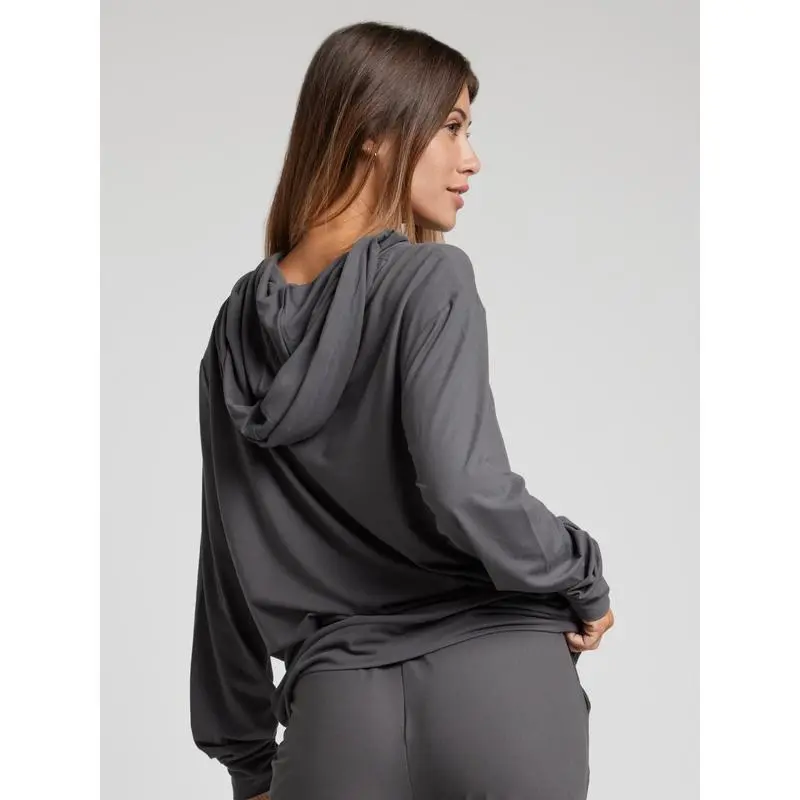 2-Piece Jersey Hoodie & Jogger Set