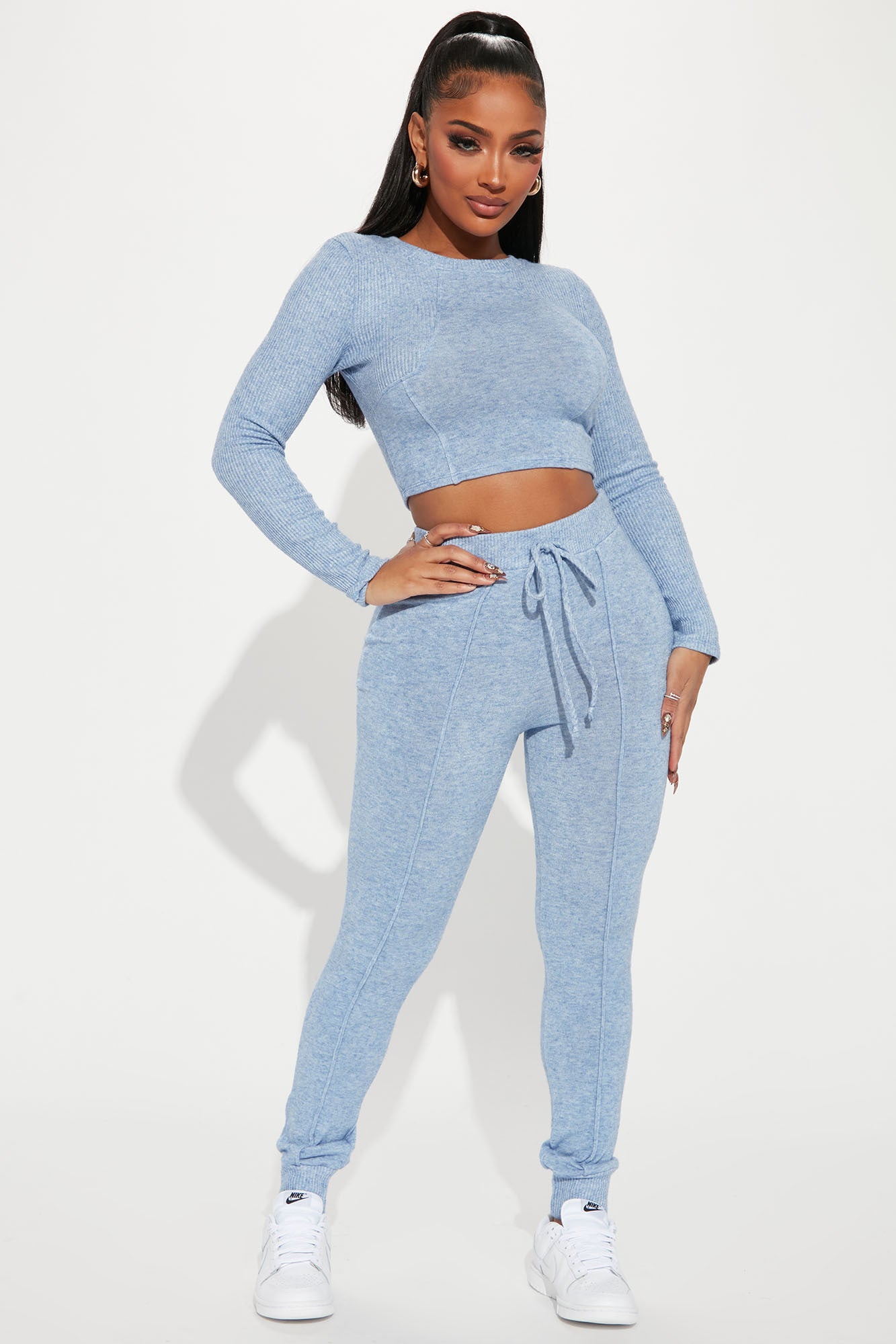 Going Home Jogger Set - Denim