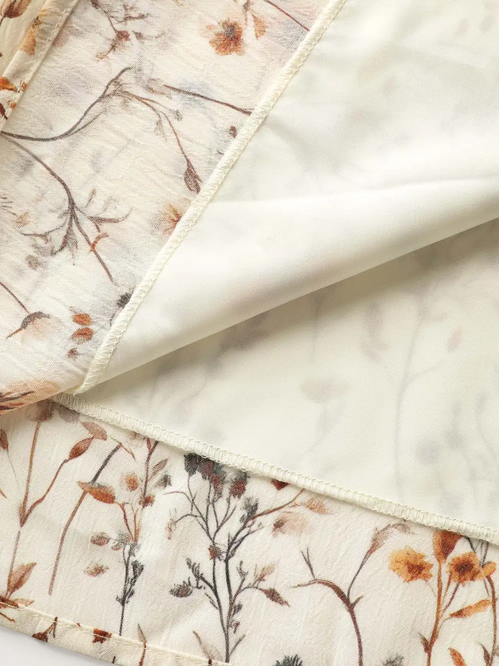 Floral Print Long Sleeve Blouse