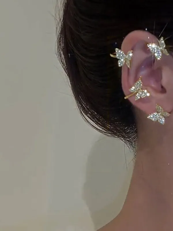 Women's Earring Fashion Street Butterfly Earring (one piece)