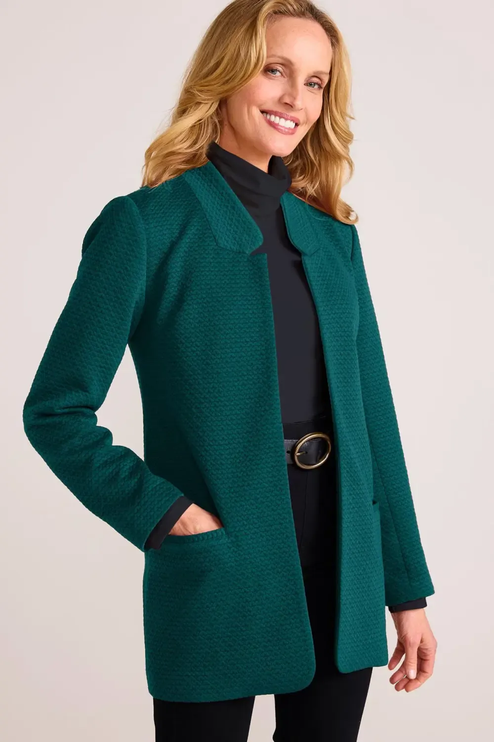 St. James Textured Knit Jacket